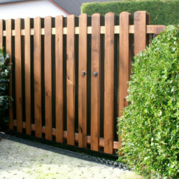 Portillon en Bois Rustique pour un Accueil Chaleureux Chatenay-Malabry